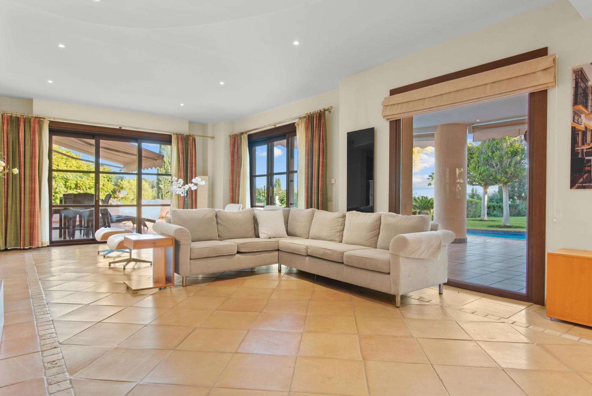 מארבלה Luxury Villa Robledal By Mabiente - Views Of The Sea And The Golf Course מראה חיצוני תמונה