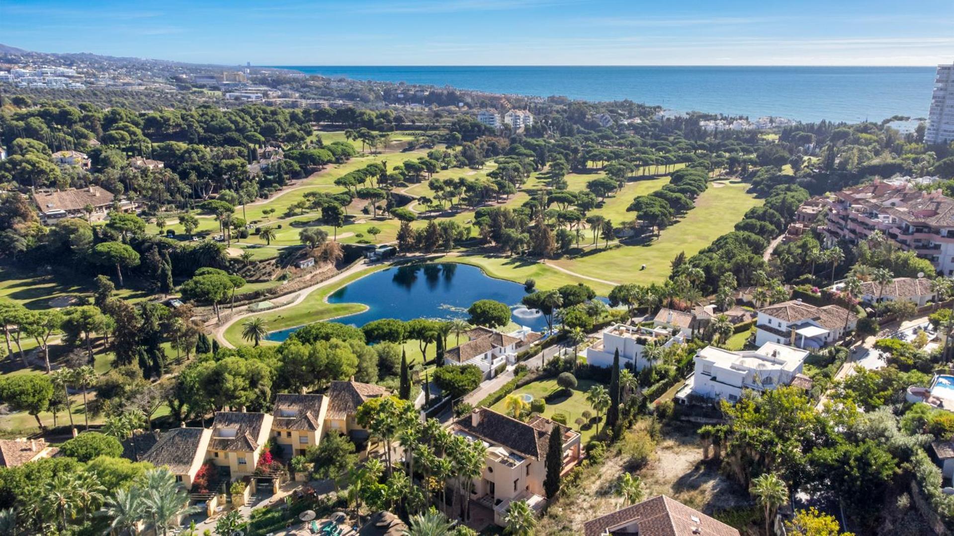 מארבלה Luxury Villa Robledal By Mabiente - Views Of The Sea And The Golf Course מראה חיצוני תמונה